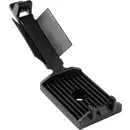 HellermannTyton FKH30A-HIR-BK-C1 Embase de fixation vissable, autocollant 151-15300 pour câble plat, avec colle acrylate