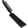 HellermannTyton FKH50A-HIR-BK-C1 Embase de fixation autocollant, vissable 151-15500 pour câble plat, avec colle acrylate, résistant aux chocs noir 1 pc(s)