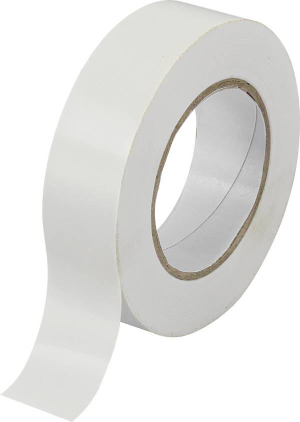 TRU COMPONENTS  TC-9559260 Ruban isolant  blanc (L x l) 20 m x 19 mm 1 pc(s)