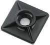 Embase de fixation Plage de Ø du faisceau: 3.60 mm (max) TRU COMPONENTS WCA19RBK 541314 noir 1 pc(s)