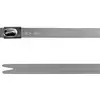 HellermannTyton 111-93149 MBT14S-316-SS-NA-C1 Serre-câble 362 mm 4.60 mm argent avec fermeture à billes 1 pc(s)