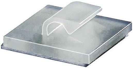 HellermannTyton RB5-N66-NA-C1 Embase de fixation autocollant 151-14059 Plage de Ø du faisceau 2.30 mm (max) naturel 1 pc(s)