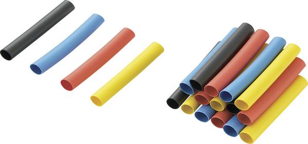 Assortiment de gaines thermorétractables 2:1 TRU COMPONENTS RPS5 1571320