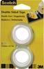 Ruban adhésif double-face Scotch® 665 Scotch 136R2 transparent (L x l) 6.3 m x 12 mm acrylique 2 pc(s)