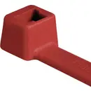 HellermannTyton 111-03004 T30R-PA66-RD Serre-câble 150 mm 3.50 mm rouge résistant aux intempéries 100 pc(s)