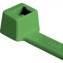 HellermannTyton 111-03014 T30R-PA66-GN Serre-câble 150 mm 3.50 mm vert haute résistance à la traction 100 pc(s)
