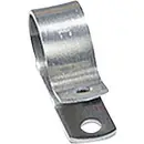 HellermannTyton ALU4-ALU-NA-C1 Bride de montage vissable 211-10040 Plage de Ø du faisceau 6.40 mm (max) argent 1 pc(s)