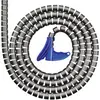 HellermannTyton 161-64406 HWPP-25MM-PP-SR-K1 Gaine pour câbles 27 mm (max) argent 2 m