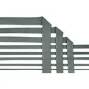 Gaine tressée HellermannTyton HEGMANWO-06-NOMEX-GN 170-02002 vert NOMEX® (Meta-Aramid) 4 à 8 mm Marchandise vendue au mè