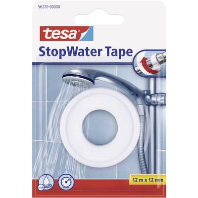 Bande de réparation tesa® StopWater Tape tesa 56220-00000-00 blanc (L x l) 12 m x 12 mm  1 pc(s)