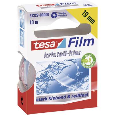 tesafilm Transparent tesa 57329-00000-03 transparent (L x l) 10 m x 19 mm acrylate 1 pc(s)