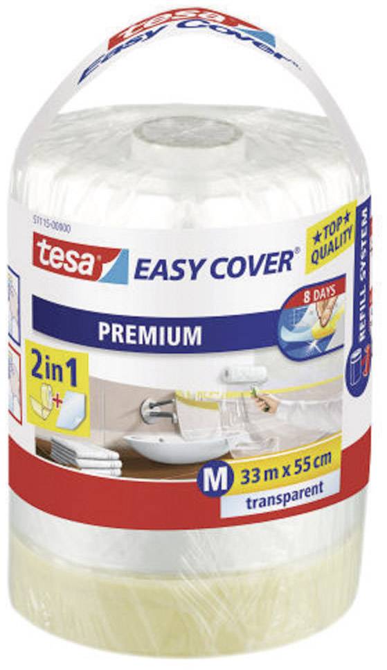 tesa PREMIUM 57115-00000-03 Film de masquage tesa Easy Cover® transparent (L x l) 33 m x 55 cm 1 pc(s)-0