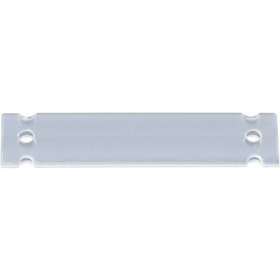 HellermannTyton 525-13703 HC12-70-PE-CL Porte-étiquette Type de montage: pour collier serre-câbles Surface de marquage: 