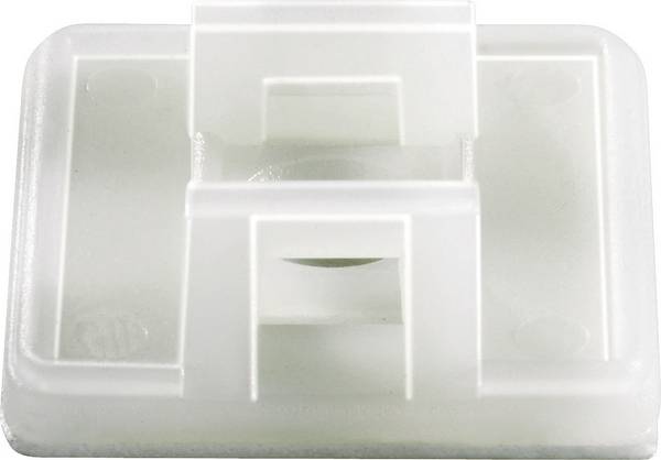 Embase de fixation Plage de Ø du faisceau: 19.40 mm (max) TRU COMPONENTS TC-HC26T203 1593040 transparent 1 pc(s)