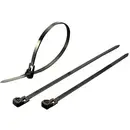 Serre-câble 250 mm x 7.60 mm noir TRU COMPONENTS TC-HVCR250BK203 1592882 crantage intérieur 100 pc(s)