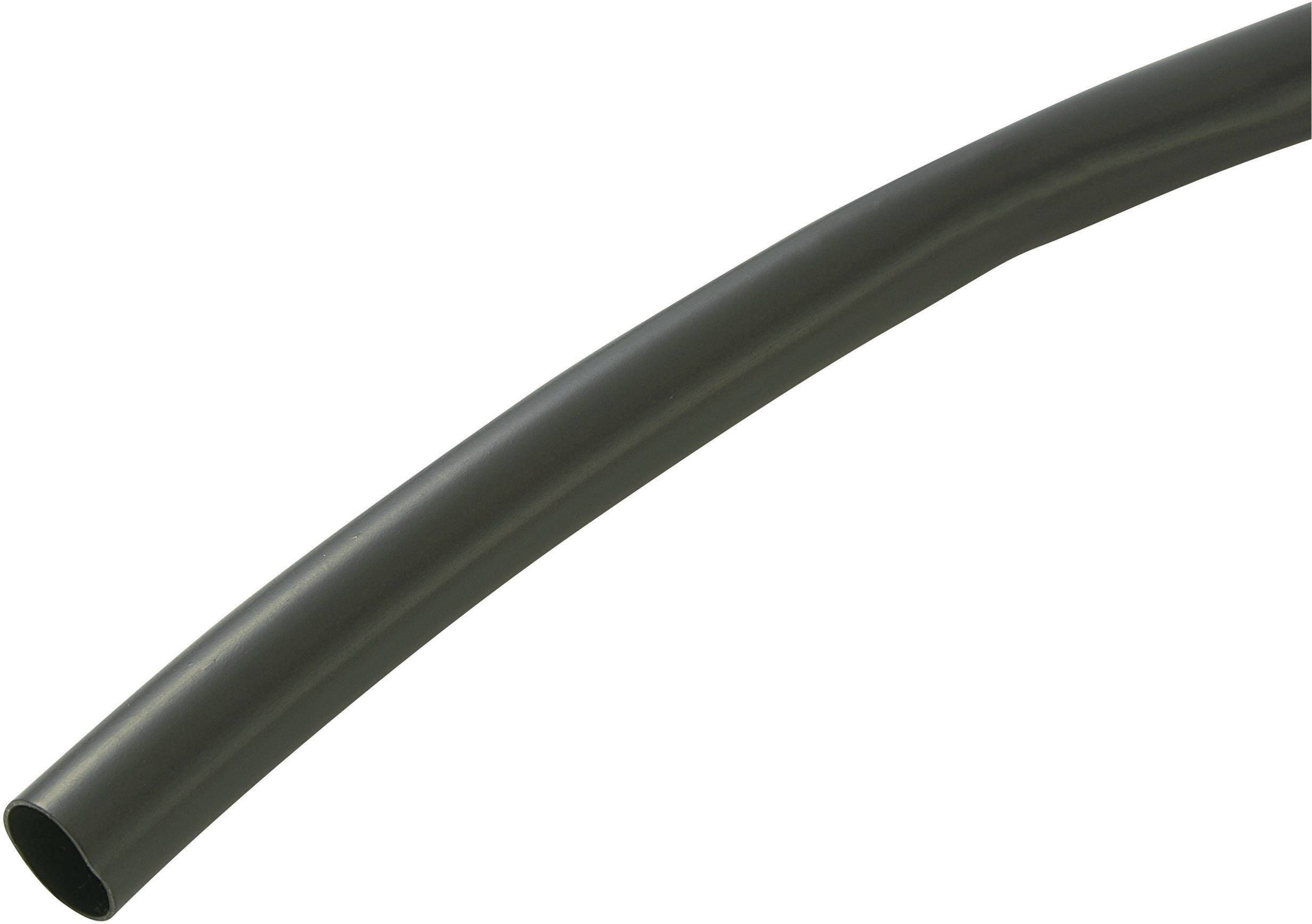 TRU COMPONENTS PVC100SW Manchon isolant noir 10 mm PVC Contenu: Marchandise vendue au mètre