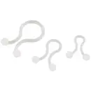 Attache oméga Plage de Ø du faisceau: 16 mm (max) TRU COMPONENTS TC-TT18203 1593017 naturel 1 pc(s)