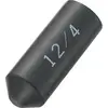 Capuchon d'extrémité thermorétractable TRU COMPONENTS 12/4 1564462 Ø intérieur nominal (avant réduction): 12 mm 1 pc(s)
