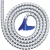 HellermannTyton 161-64206 HWPP-16MM-PP-SR-K1 Gaine pour câbles 16 mm (max) argent 2 m