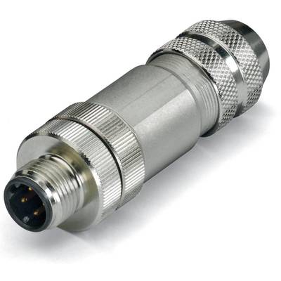 Connecteur pour câble de capteur/actionneur configurable mâle droit M12 Contenu: 1 pc(s) WAGO 