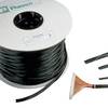 Gaine tressée Panduit SE12P-TR0 noir PET 6.40 à 2.40 mm Marchandise vendue au mètre