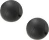 Conrad Components MSWC-10BK Embase de fixation autocollant 547139 Plage de Ø du faisceau 13 mm (max) noir 10 pc(s)