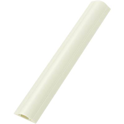 Protège-câbles PVC blanc TRU COMPONENTS TC-RDAR40AMWWM203 1592918 Nombre de canaux: 1 Longueur 1000 mm 1 pc(s)