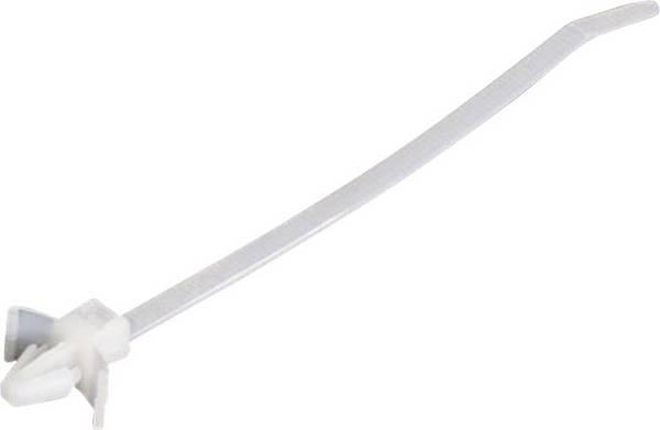 HellermannTyton 111-85339 T50SSL5-N66-NA-M1 Serre-câble 135 mm 4.60 mm naturel avec pied ancre, stabilisé à la chaleur 1 pc(s)
