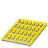 Marqueur de câble Phoenix Contact UC-WMCO 4,9 (12X5) YE 0827734 Surface d'étiquetage: 12 x 5 mm jaune 5 pc(s)