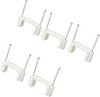 Cavalier Plage de Ø du faisceau: 24 mm (max) TRU COMPONENTS TC-DNF24203 1593095 blanc 100 pc(s)