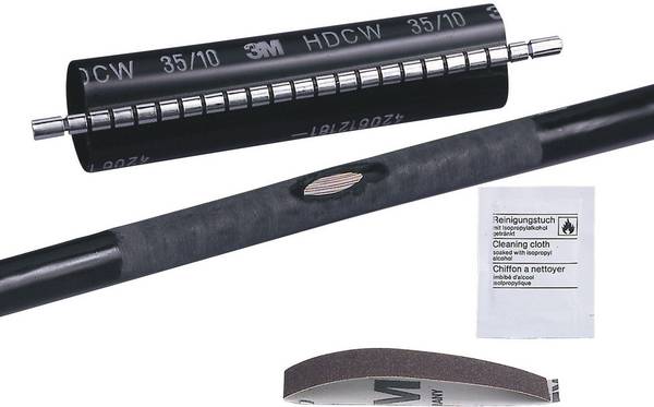 Ensemble de raccordement thermorétractable sans éclissages 10 - 35 mm 3M HDCW-35/10-250 1 set