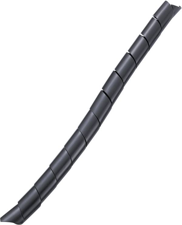Gaine spirale 12 à 35 mm TRU COMPONENTS TC-KSPR15BK203 1593165 noir Marchandise vendue au mètre