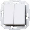 Interrupteur pour gamme Kopp 613513065 Europa blanc arctique, mat