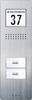 Station extérieure d'Interphone filaire 2 foyers m-e modern-electronics ADV 220 acier inoxydable