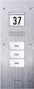Station extérieure d'Interphone filaire 3 foyers m-e modern-electronics ADV 230 acier inoxydable