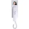 Station intérieure d'Interphone vidéo filaire 1 foyer m-e modern-electronics VDV 505 WW blanc