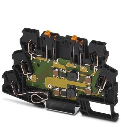 Bloc de jonction avec protection antisurtension Phoenix Contact TT-ST-M-SFP-24AC 2858946 1.5 kA jeu de 10