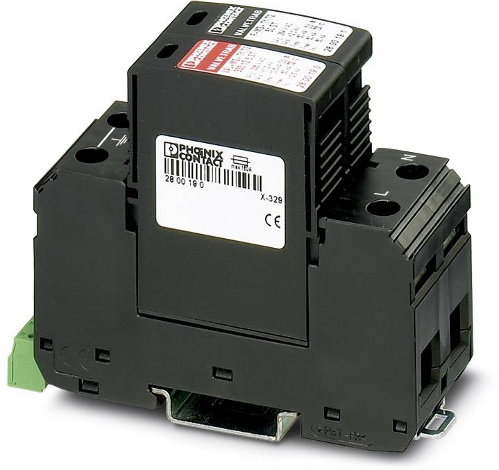 Dispositif antisurtension Phoenix Contact VAL-MS-T1/T2 335/12.5/1+1-FM 2800186 12.5 kA