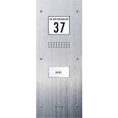 Station extérieure d'Interphone filaire 1 foyer m-e modern-electronics ADV-310 acier inoxydable-0