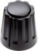 Tête de bouton rotatif Mentor 4331.6000 noir (Ø x H) 14.5 mm x 14 mm 1 pc(s)