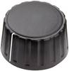 Tête de bouton rotatif Mentor 4334.6001 avec pointeur noir (Ø x H) 36 mm x 18.5 mm 1 pc(s)