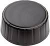 Tête de bouton rotatif Mentor 4335.6000 noir (Ø x H) 48 mm x 19 mm 1 pc(s)
