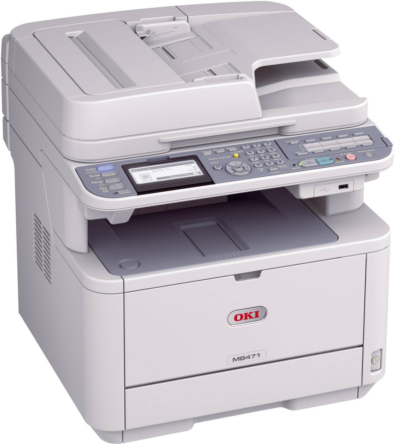 Oki mb471w сброс счетчика тонера