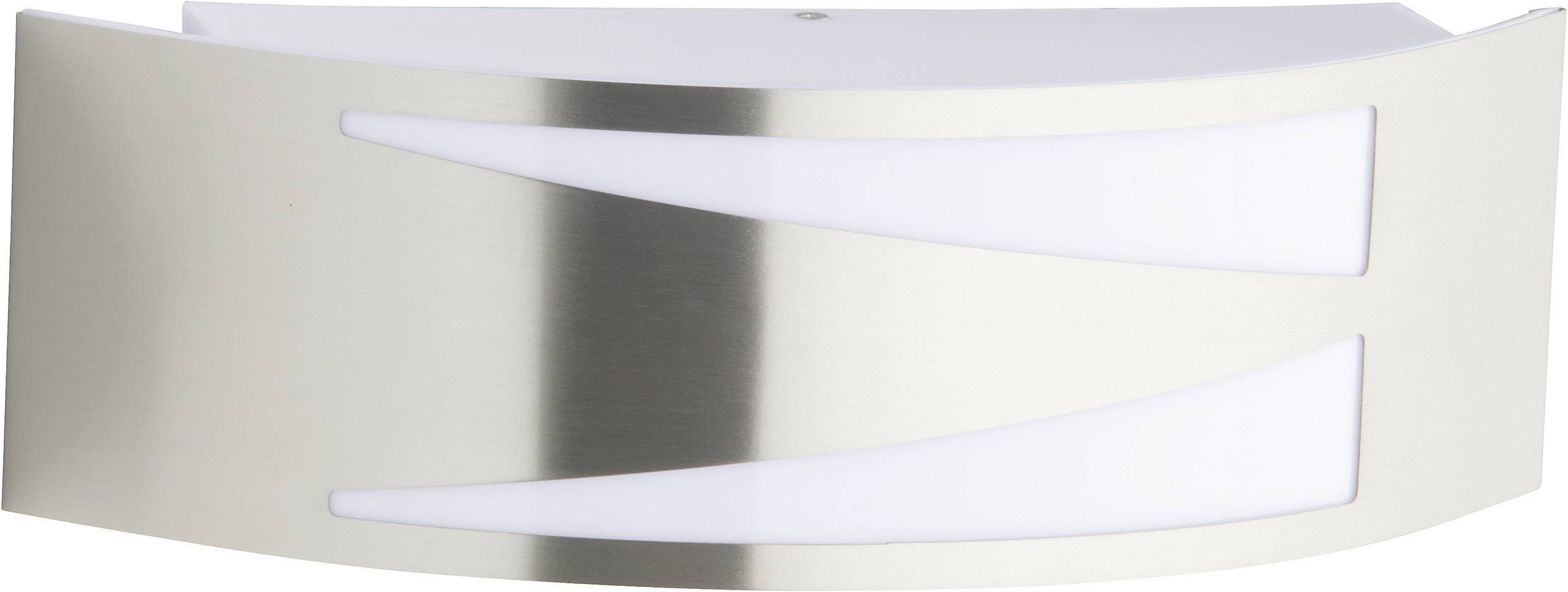 Applique extérieure Brilliant Simone 96191/82 E27 25 W acier inoxydable
