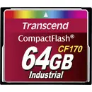 Carte Compact-Flash Transcend CF170 Industrial 64 GB