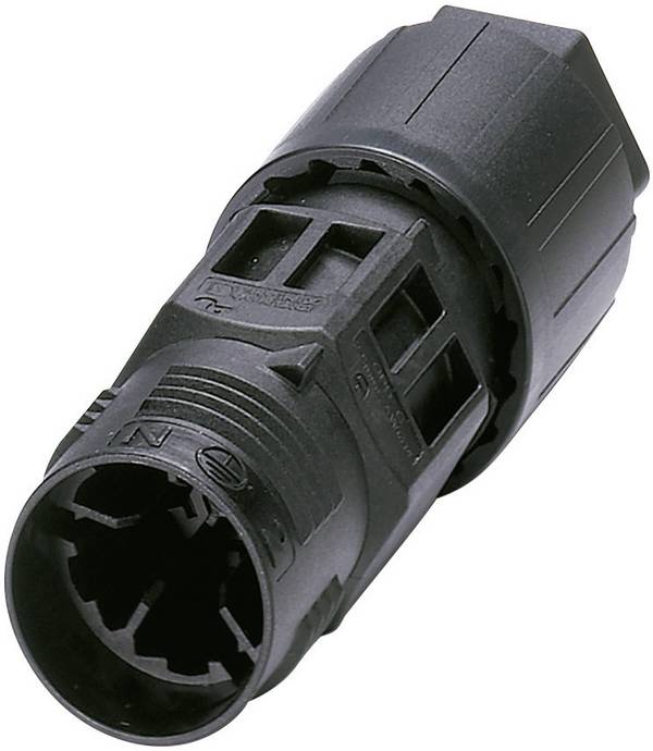 "Prolongateur de câble QUICKON Phoenix Contact QPD C 4PE2,5 1X6-11 BK 1403834 1 pc(s)"