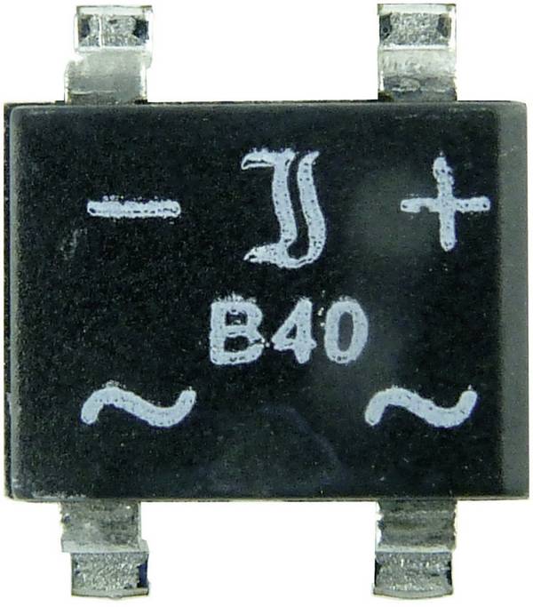 Pont redresseur TRU COMPONENTS TC-ABS10 1582053 1000 V 0.8 A Monophasé SO-4 1 pc(s)