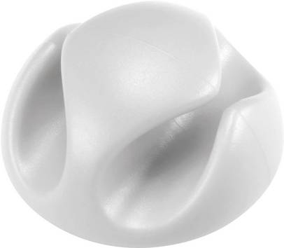 Support de câble Plage de Ø du faisceau: 8 mm (max) TRU COMPONENTS 558353 blanc 1 pc(s)