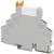 Barrette de connexion multipoints, composants orange-blanc, principalement gris. Utilisée pour les connexions électriques.