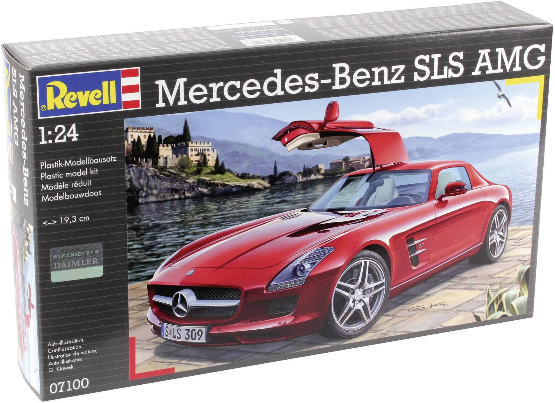Maquette de voiture Revell 07100 Mercedes SLS AMG 1:24-4